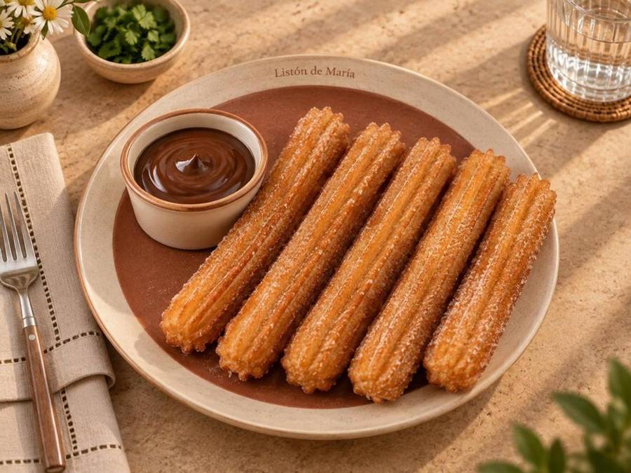 Churros con chocolate