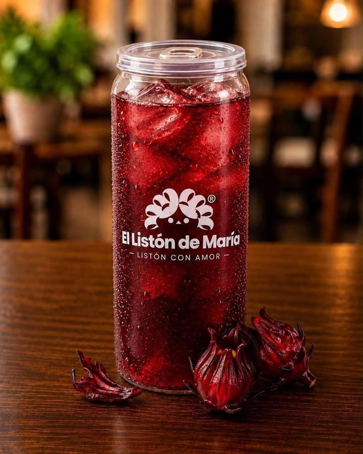 Agua de jamaica de la casa
